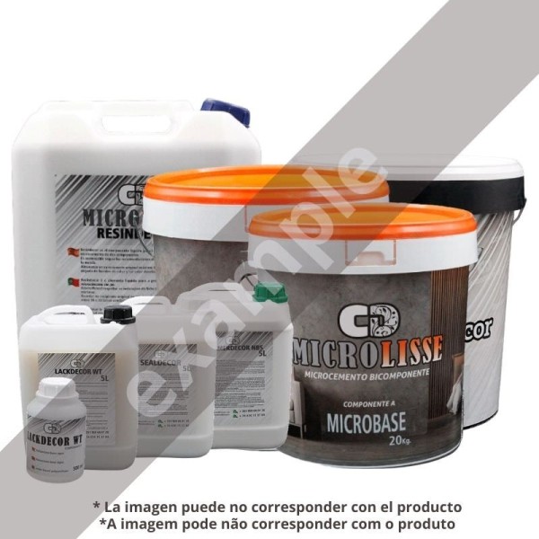 Microlisse Line 5m2 microcement kit for seamless support wall
