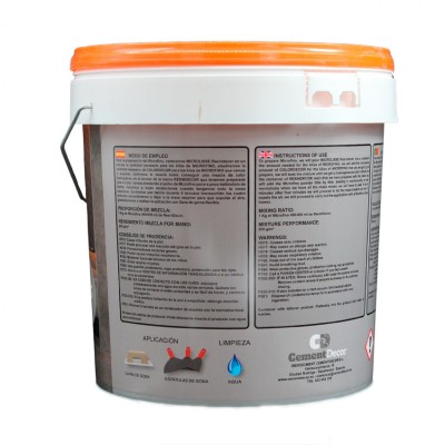 Microlisse Microfino - Microcemento Cementoso Bicomponente